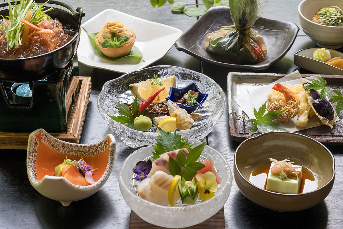 初夏の季節会席